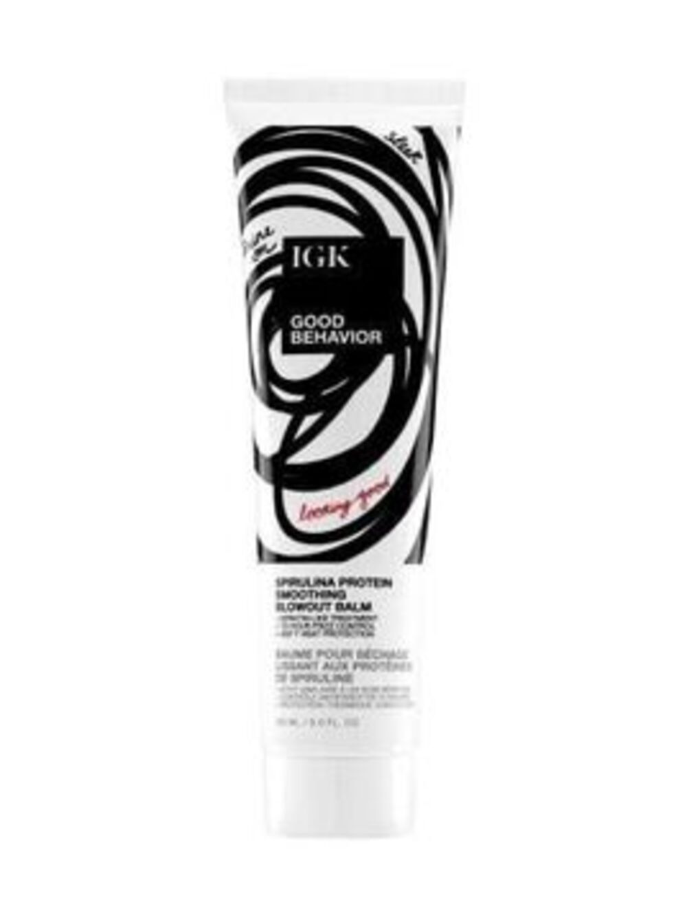 Igk Hair Good Behavior Spirulina Protein Smoothing Blowout Balm 5 Oz